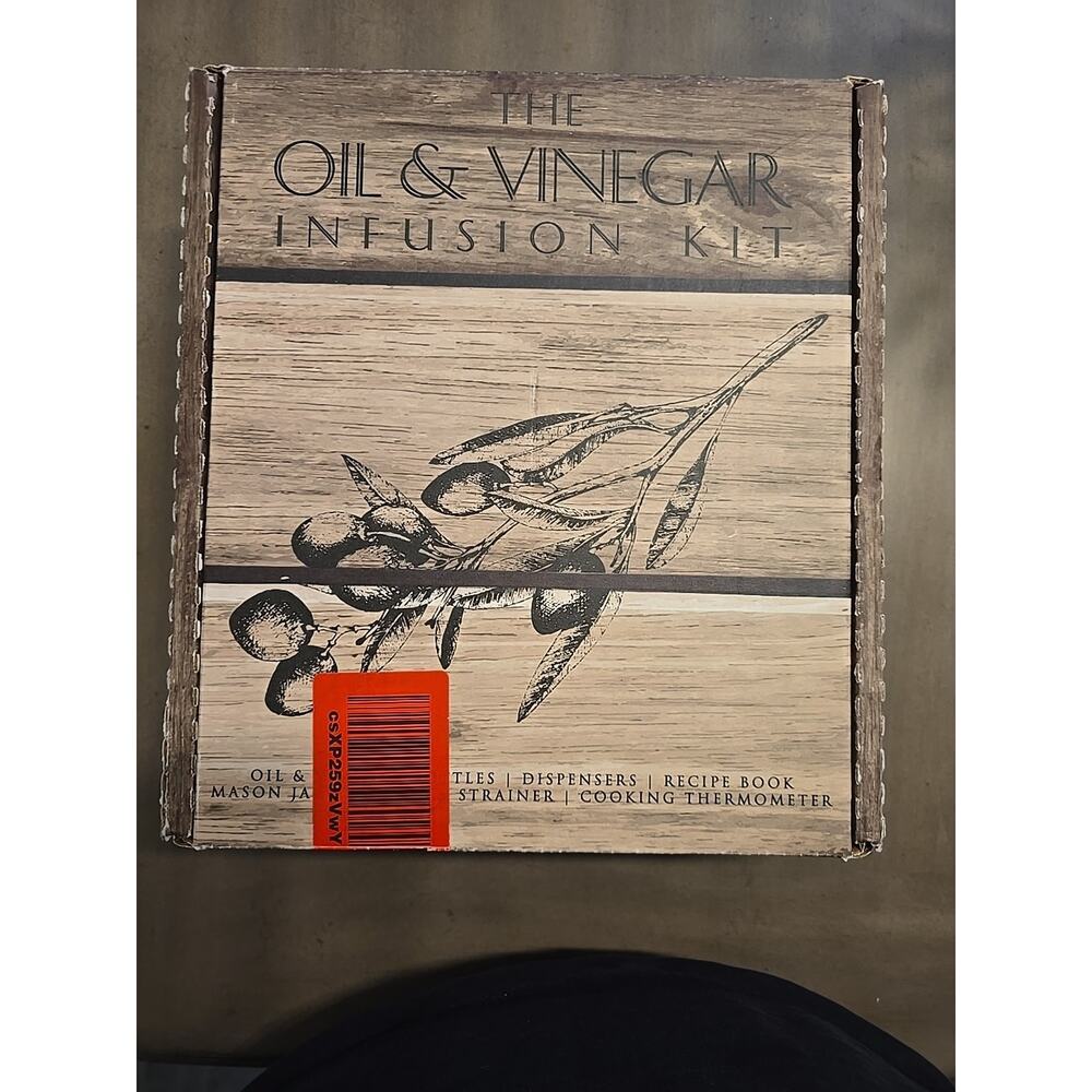 Oil and Vinegar Infusion Kit Craft Connection o. Recipe Book NEW